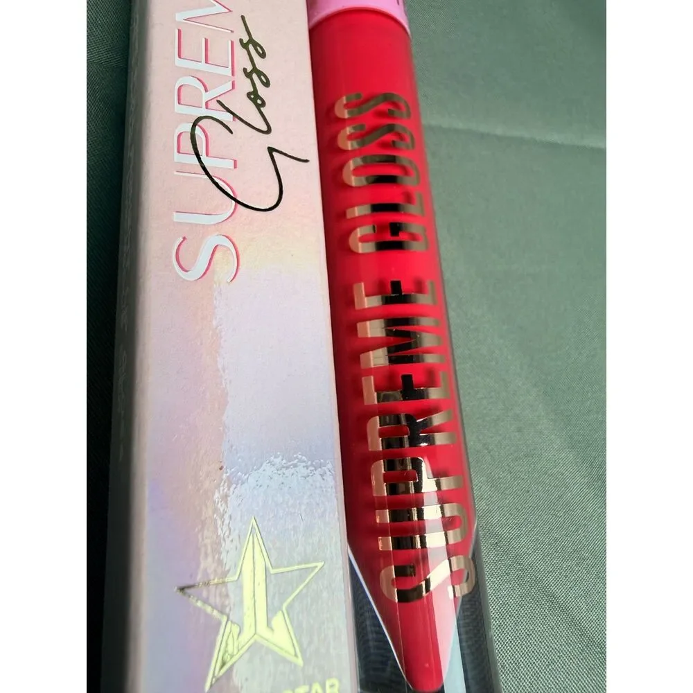 NIB Jeffree Star Supreme Gloss Full Pigment Lip Gloss in Watermelon Soda